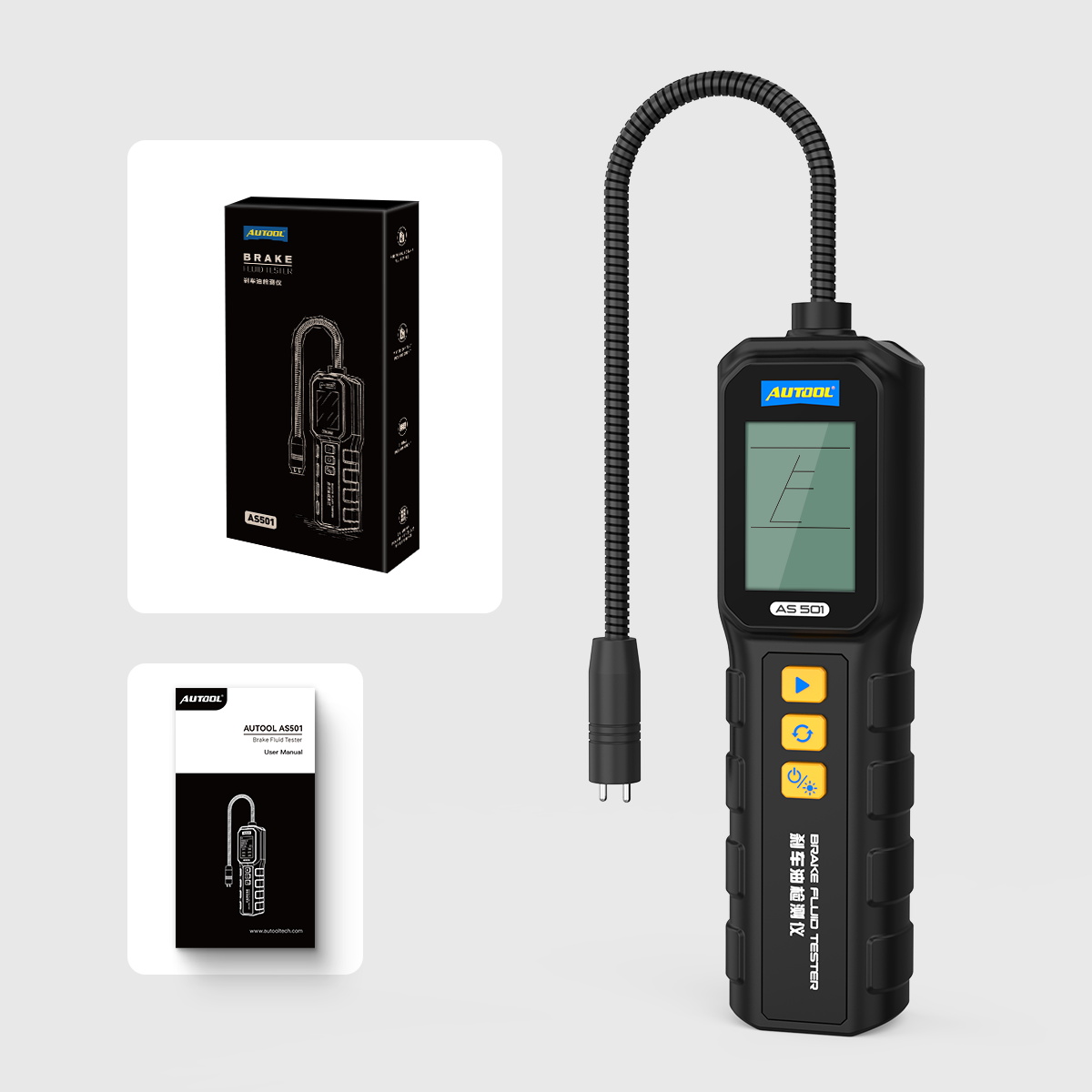 AUTOOL New Product Release | AS501 MINI Brake Fluid Tester – image 11