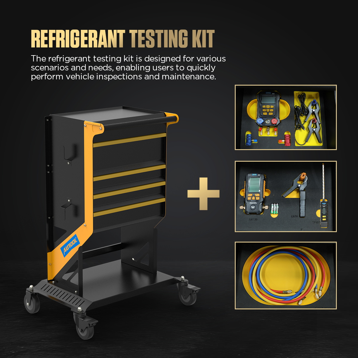 AUTOOL New Product Release | S1/S2/S3 Automotive Service Cart Kit – image 9
