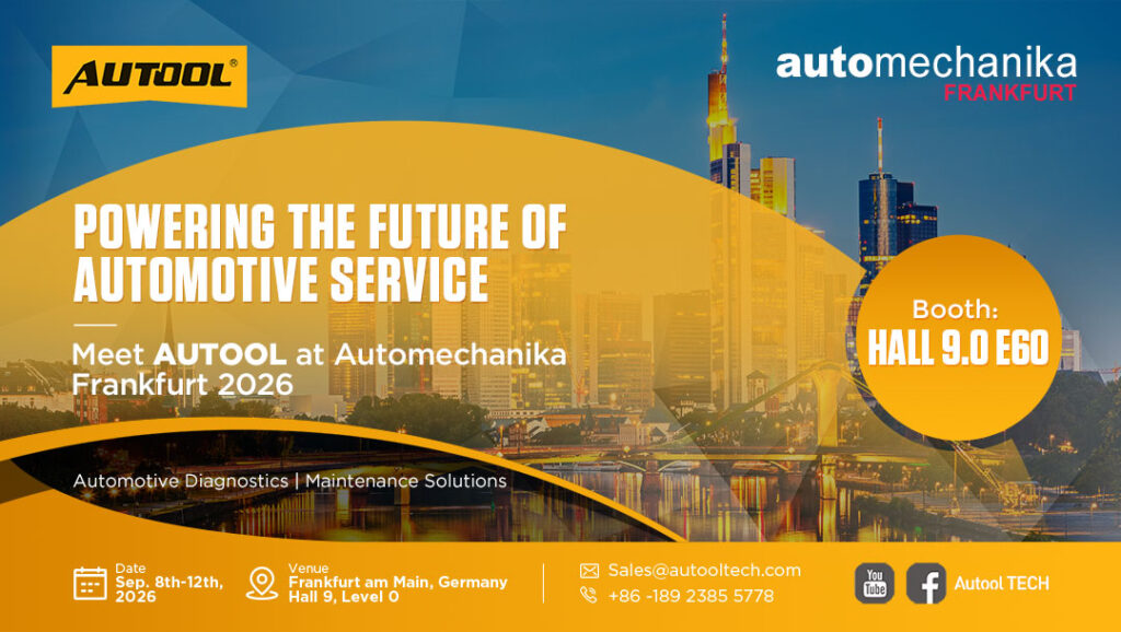 AUTOOL at Automechanika Frankfurt 2026| Powering The Future Of Automotive Service – image 1