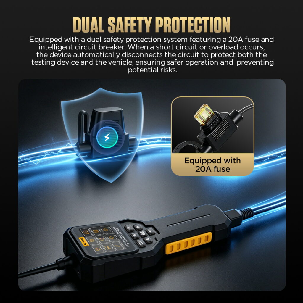AUTOOL New Product Release | DM109 Automotive Circuit System Tester – image 6