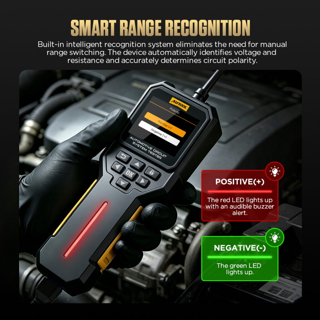 AUTOOL New Product Release | DM109 Automotive Circuit System Tester – image 5