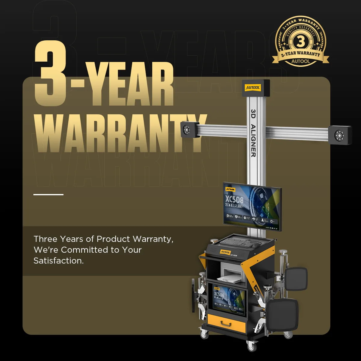 XC508 3D Alignment Wheel Machine – image 3