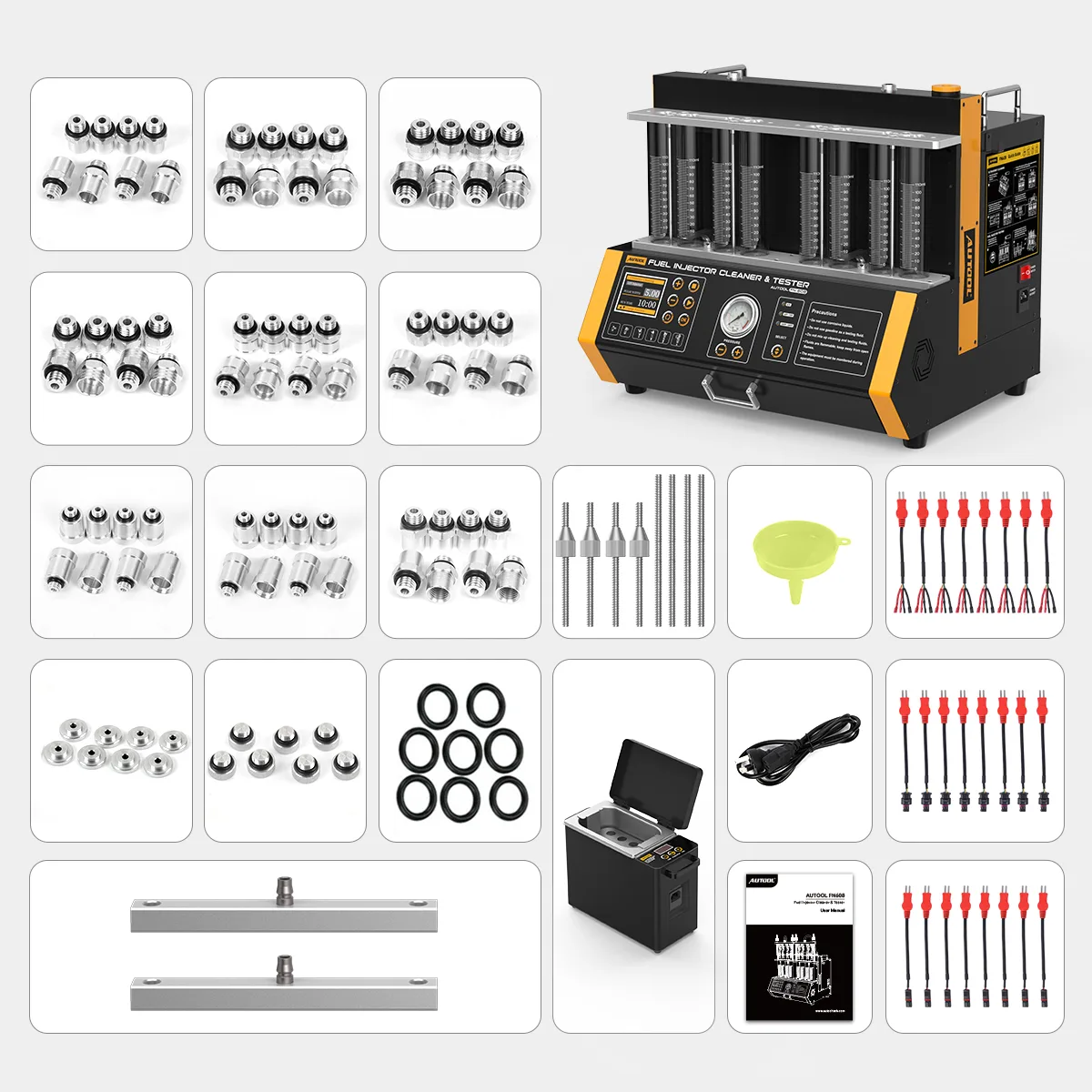 FN608 Fuel Injector Tester & Cleaner – image 15