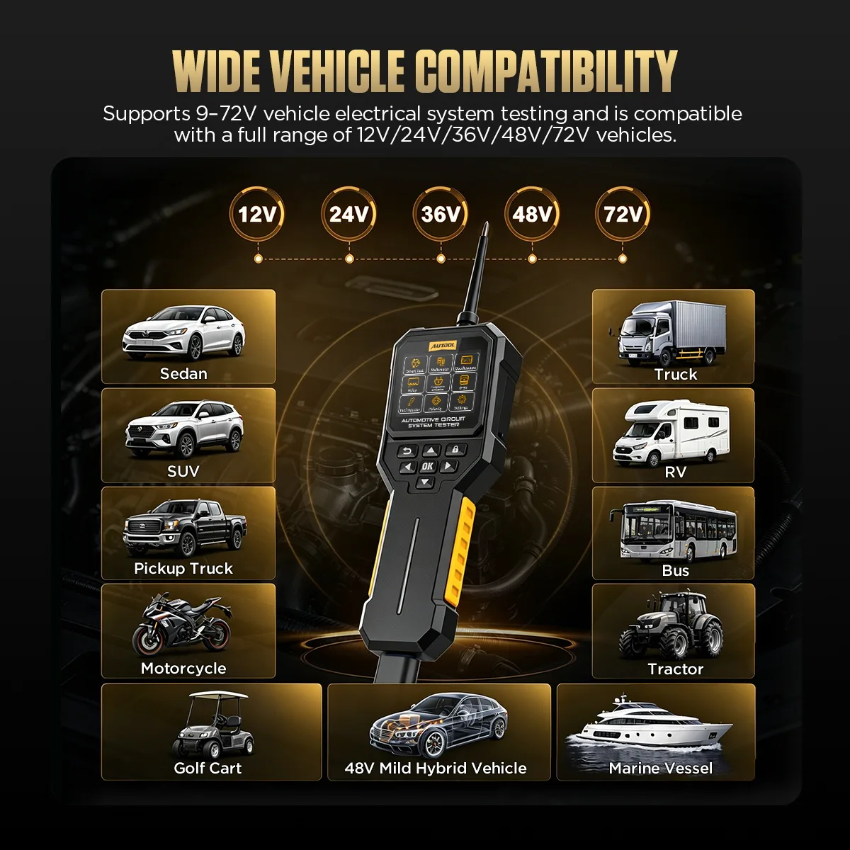 DM109 Automotive Circuit System Tester – image 5