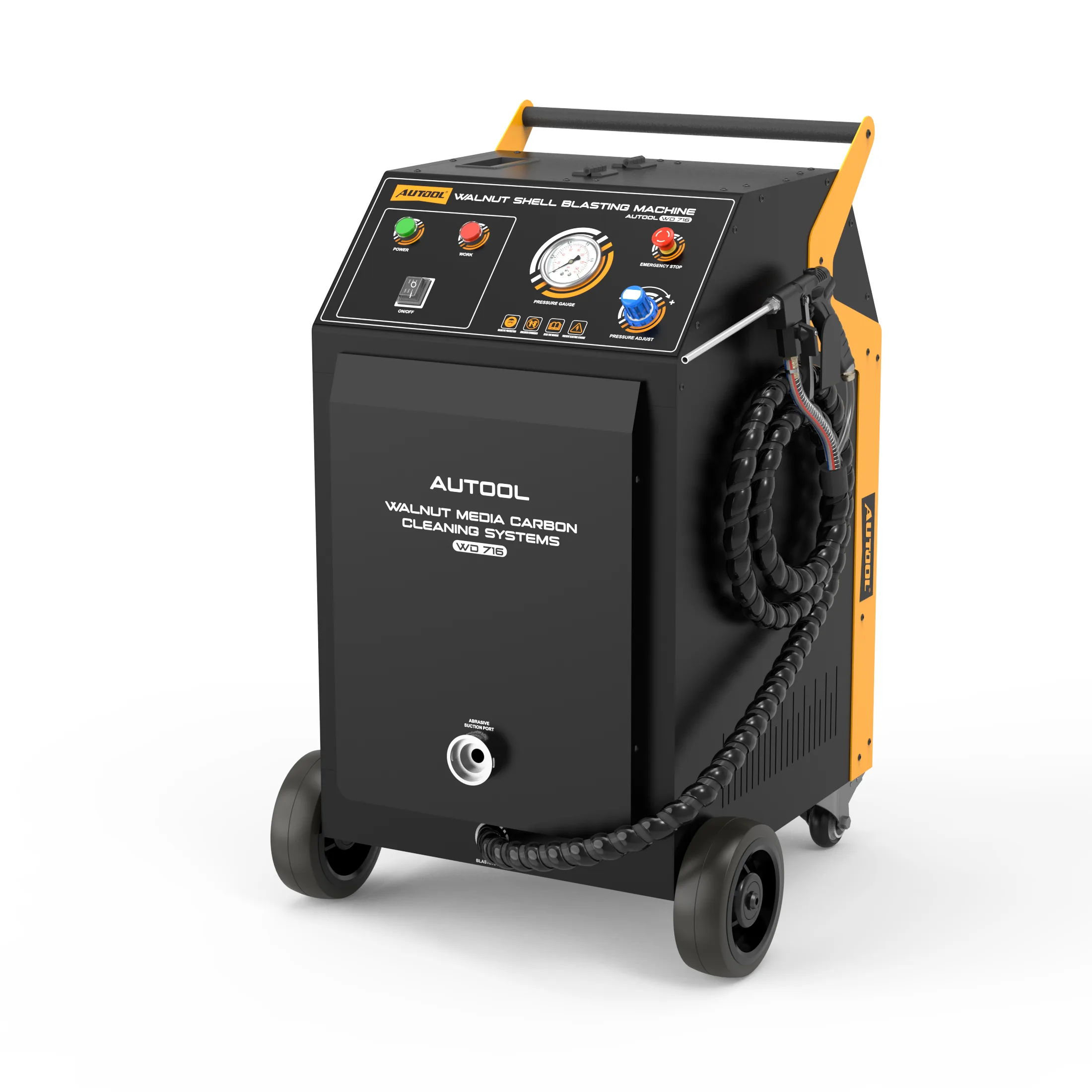 WD716 Walnut Shell Blasting Carbon Cleaner
