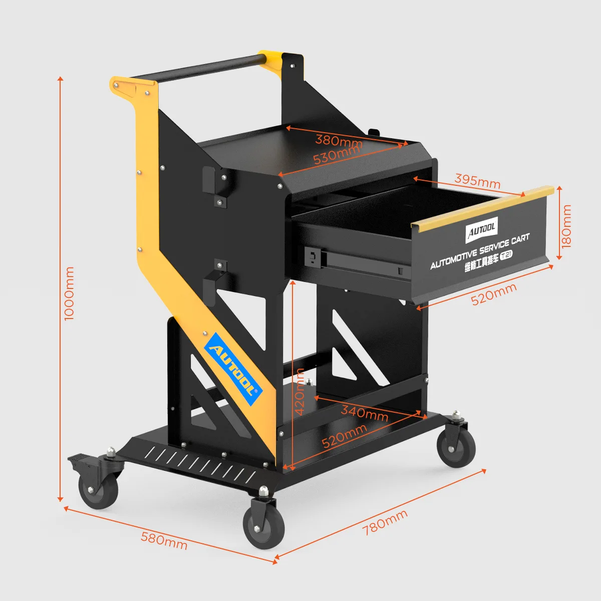 T21 Automotive Service Cart-For Fuel Injector Cleaner & Tester – image 11