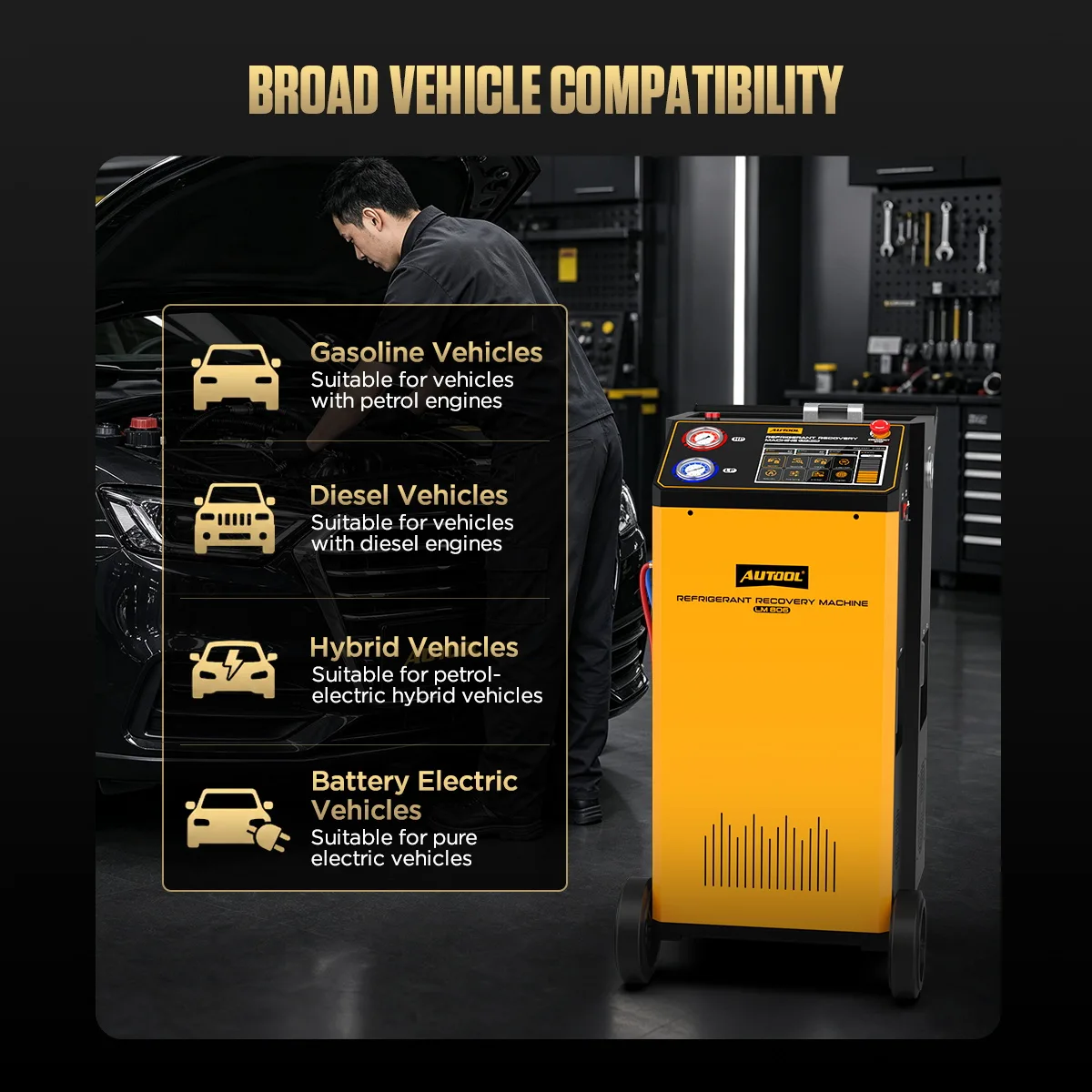 LM806 AC Refrigerant Recovery Machine – image 13