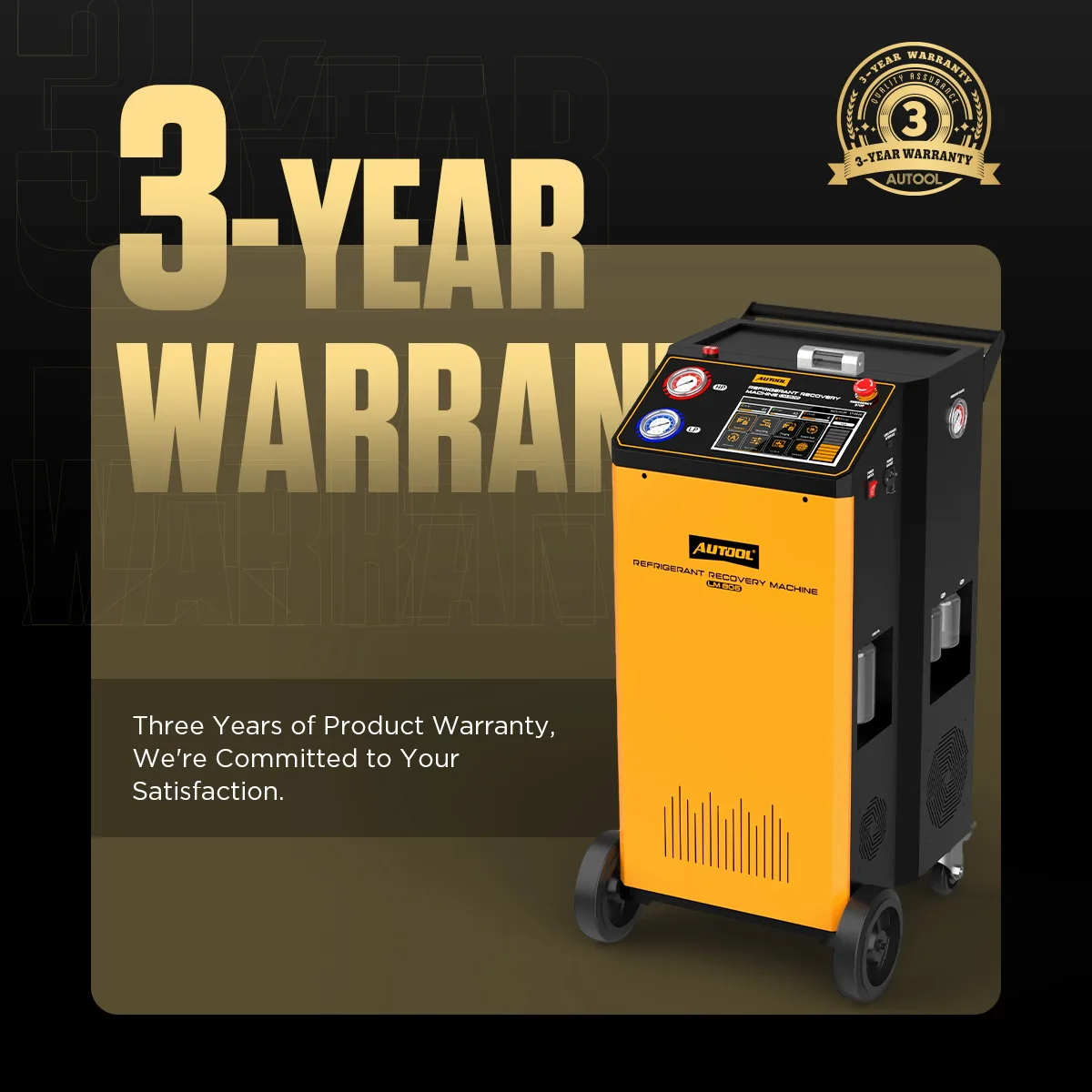 LM806 AC Refrigerant Recovery Machine – image 3